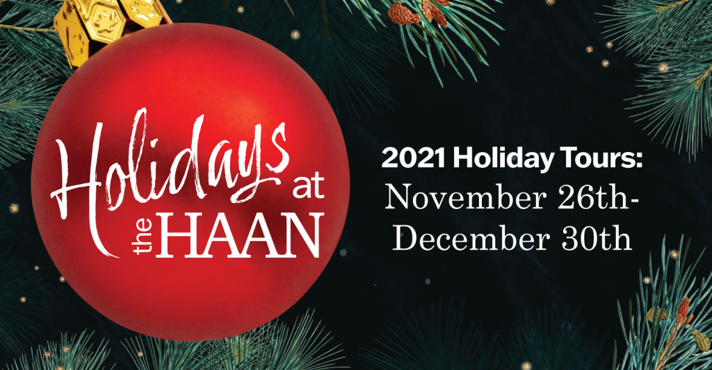 holidays at the haan banner